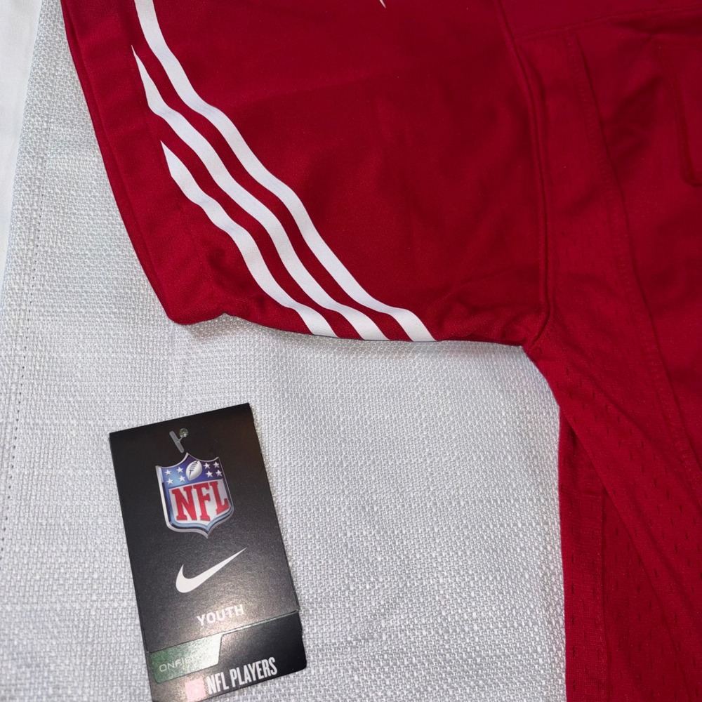 Nike 49ers Jersey Youth Kids Size XL San Francisco Steve Young #8 Red NFL Jersey - Picture 9 of 11